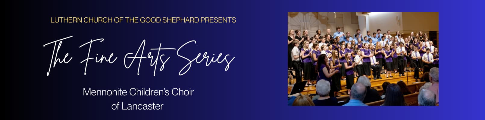 Fine Arts Program 2026 - Mennonite Children’s Choir of Lancaster